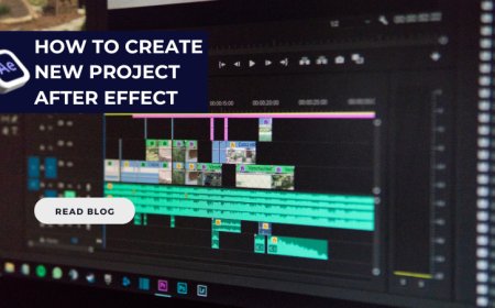 How to create new project After Effect